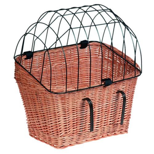 Flamingo mascotas cesta de mimbre para bicicleta indicador imagen numero 1
