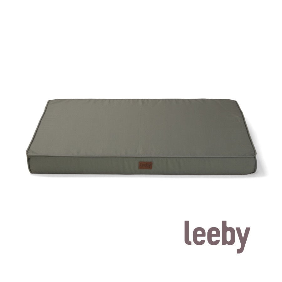 Leeby colch&oacute;n viscoel&aacute;stico caqui para perros, , large indicador imagen numero 2