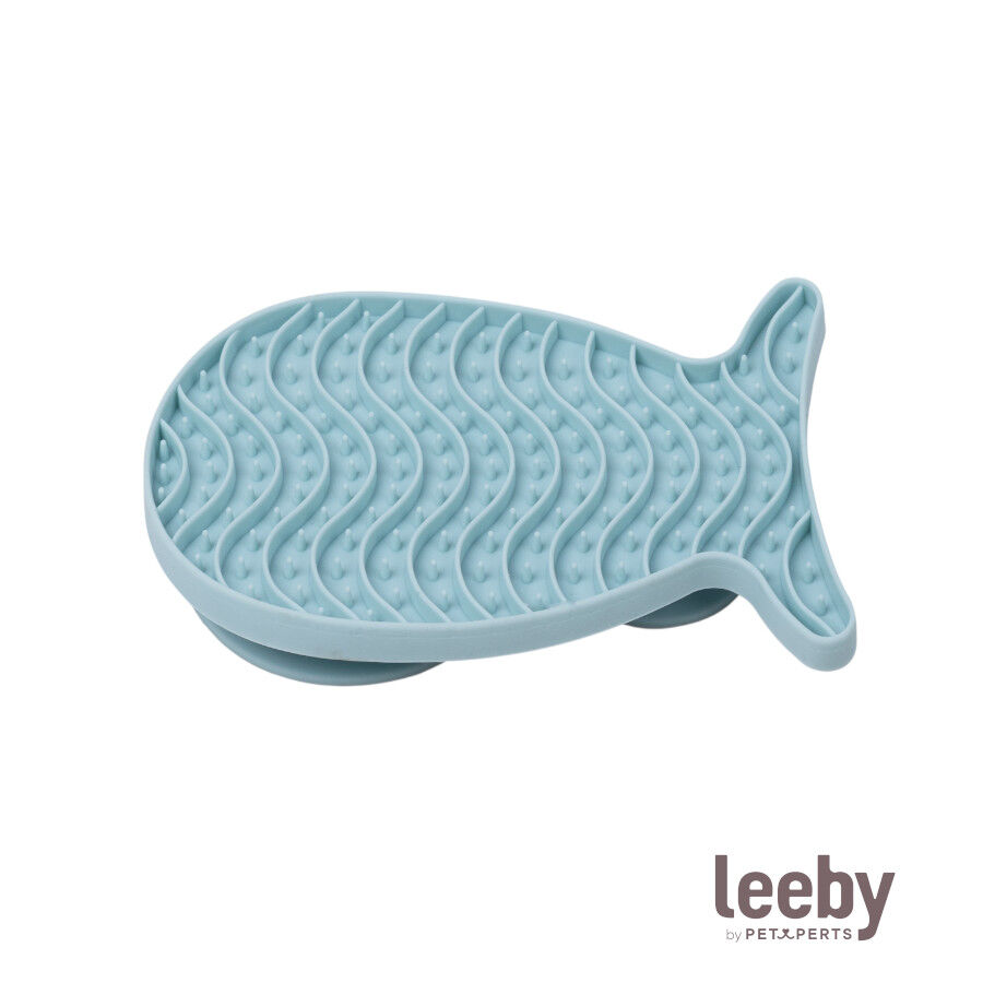 Leeby Alfombrilla de Lamer Pez Azul para gatos, , large indicador imagen numero 2