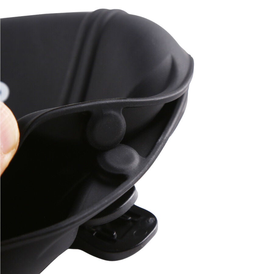 Gotoo Porta premio de silicona negro para perros, , large indicador imagen numero 8