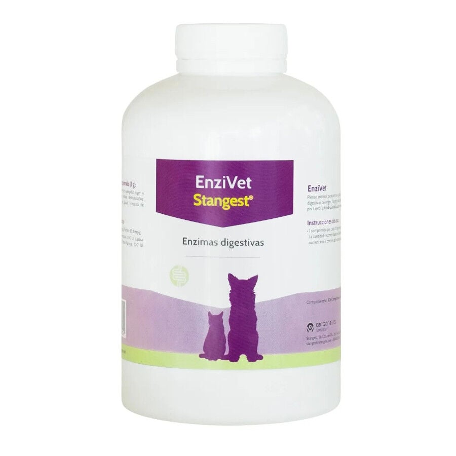 300 Comprimidos Stangest Enzivet para perros y gatos, , large Imagen numero 1