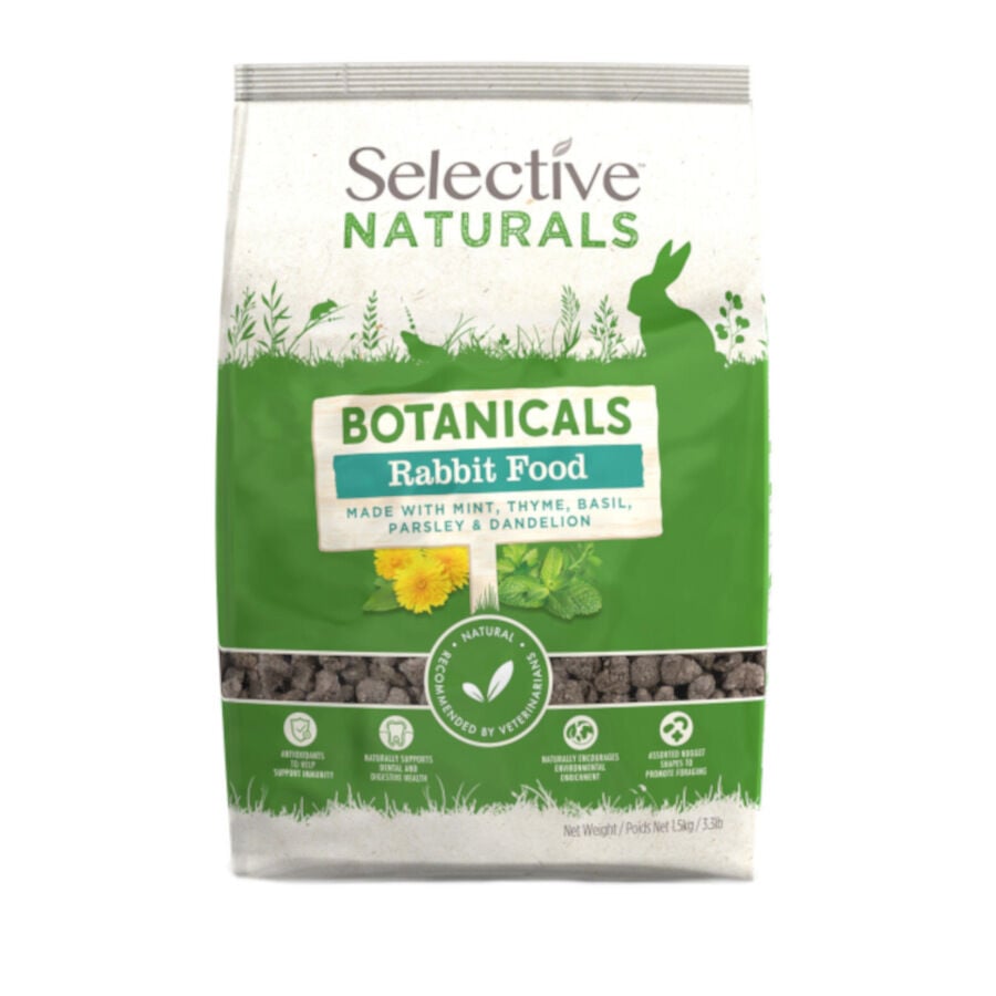 1.5 kg Supreme Petfoods Selective Naturals Botanicals pienso para conejos, , large indicador imagen numero 1