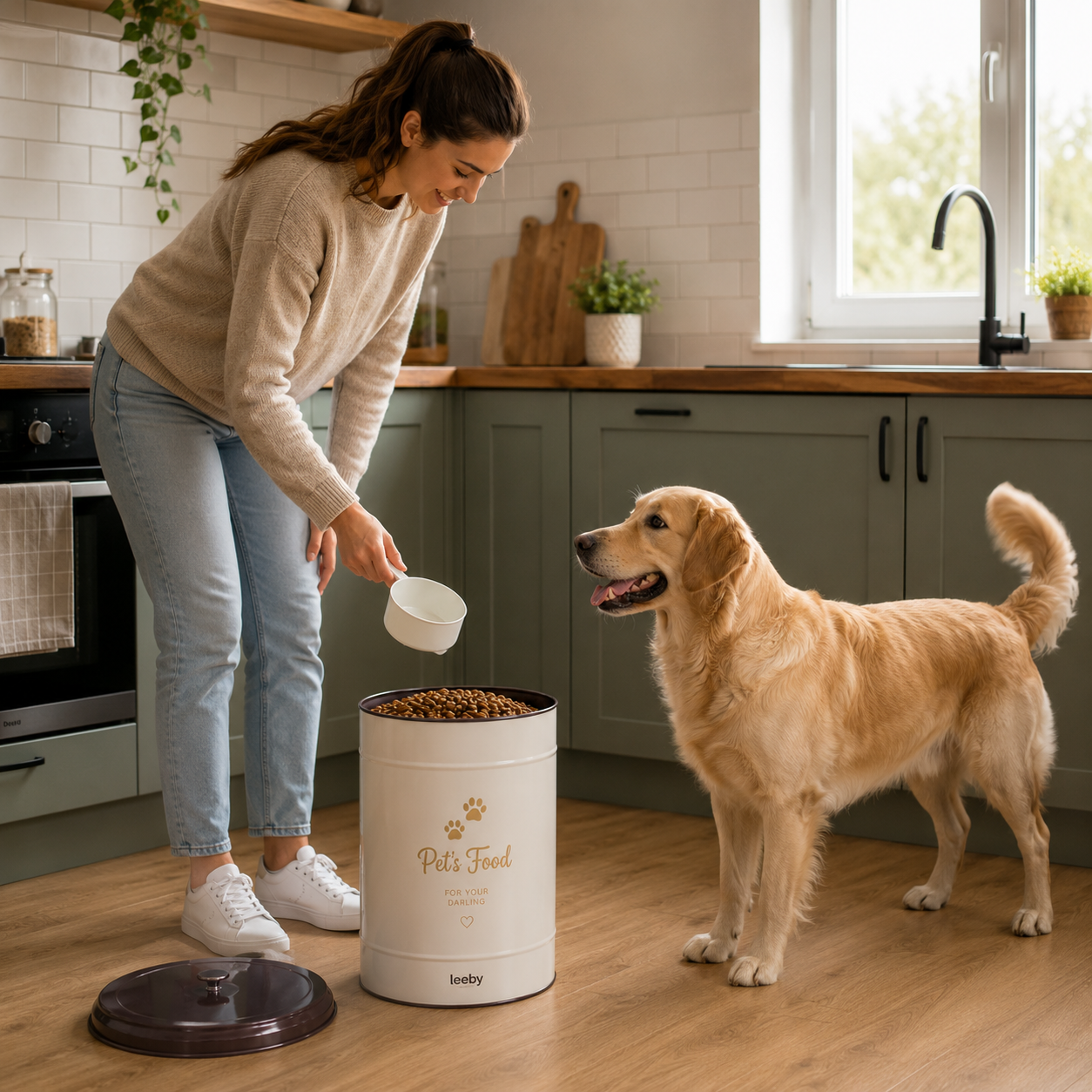 Leeby Contenedor de Hierro para Comidas de perros, , large Imagen numero 1