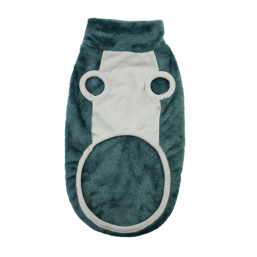 Outech Forro Polar Aguamarina para perros, , large indicador imagen numero 4