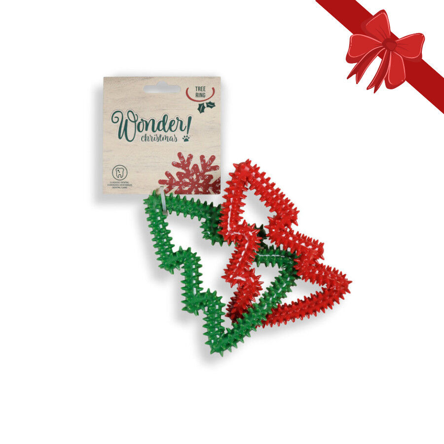 Wonder Christmas &Aacute;rbol Anillo Mordedor para perros, , large indicador imagen numero 1