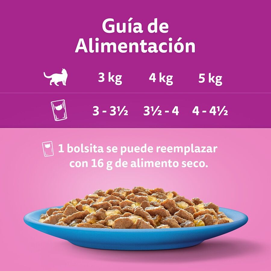 24 sobres x 85 g Whiskas Selecci&oacute;n Pescados Gelatina en Bolsita para gatos, , large indicador imagen numero 5
