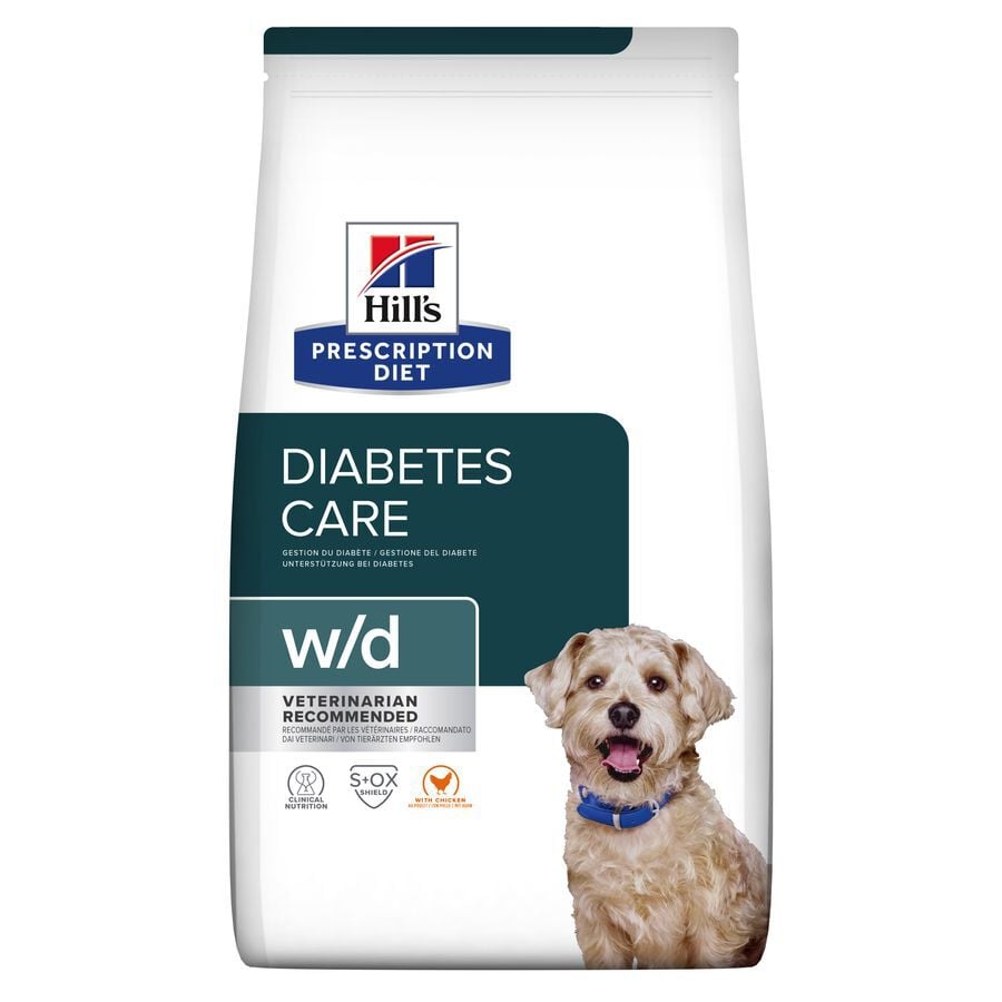 10 kg Hill's Prescription Diet Diabetes Care w/d Pollo pienso para perros, , large indicador imagen numero 1