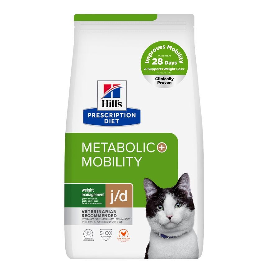 8 kg Hill's Prescription Diet Metabolic + Mobility Pollo Pienso para gatos, , large indicador imagen numero 2