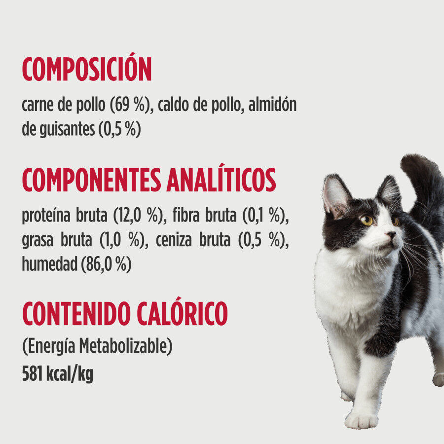 79 g Nulo Pollo At&uacute;n y Pato Sobres para gatos, , large Imagen numero 2