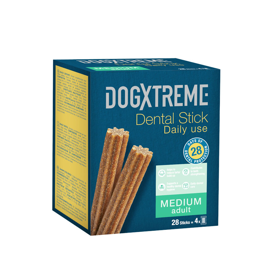 28 barritas Dogxtreme Dental Stick Razas Medianas Snack para perros, , large Imagen numero 1