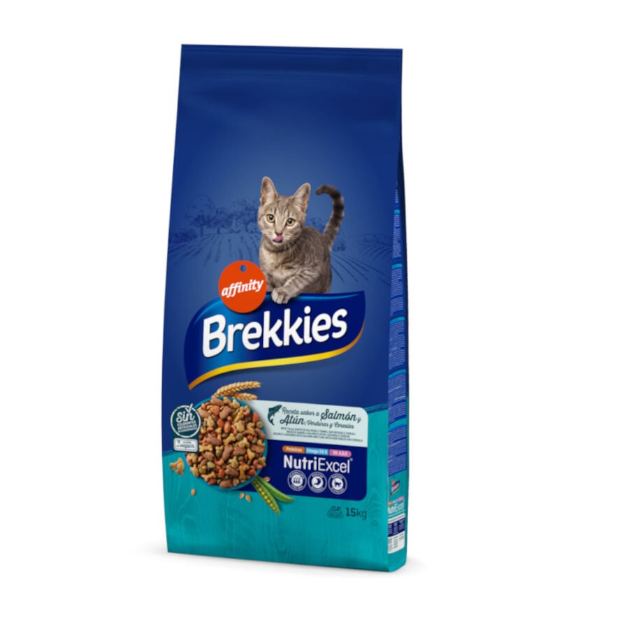 Affinity Brekkies Salm&oacute;n y At&uacute;n pienso para gatos