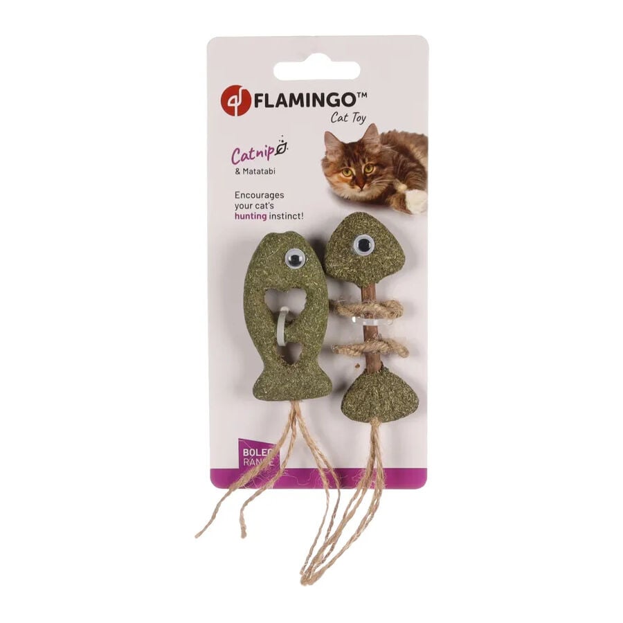 Flamingo Boleo Pez con Cuerda para gatos, , large Imagen numero 2