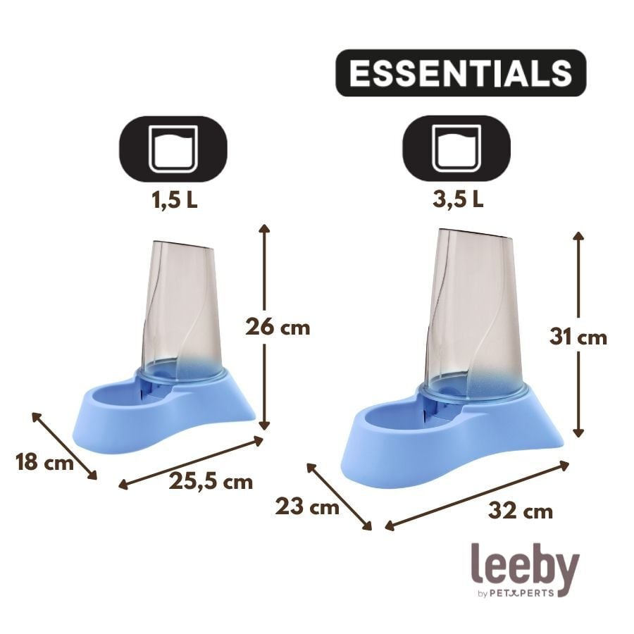 Leeby Tolva Dispensadora de Comida Color Azul para perros y gatos, , large indicador imagen numero 5