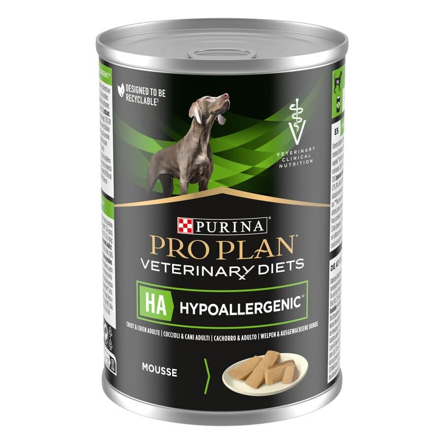 400 g Pro Plan Veterinary Diets Hypoallergenic Mousse lata para perros, , large indicador imagen numero 1