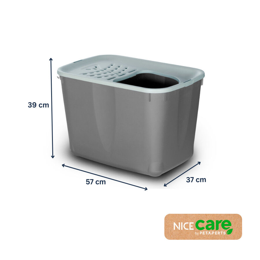 Nice Care Eco Arenero Micia Azul para gatos, , large indicador imagen numero 2