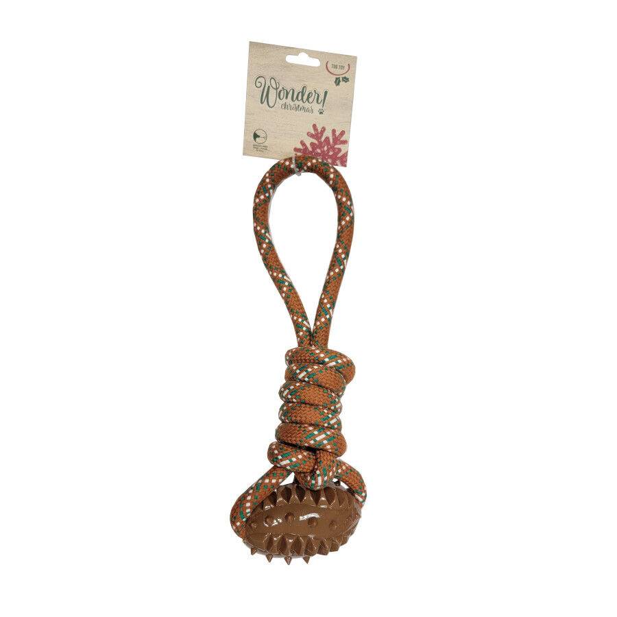 Wonder Christmas Juguete de Cuerda y Mordedor Navide&ntilde;o para perros, , large indicador imagen numero 6