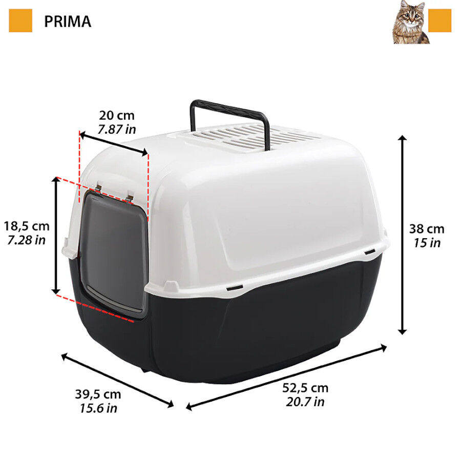 Ferplast Prima Caseta Higi&eacute;nica color aleatorio para gatos, , large indicador imagen numero 3