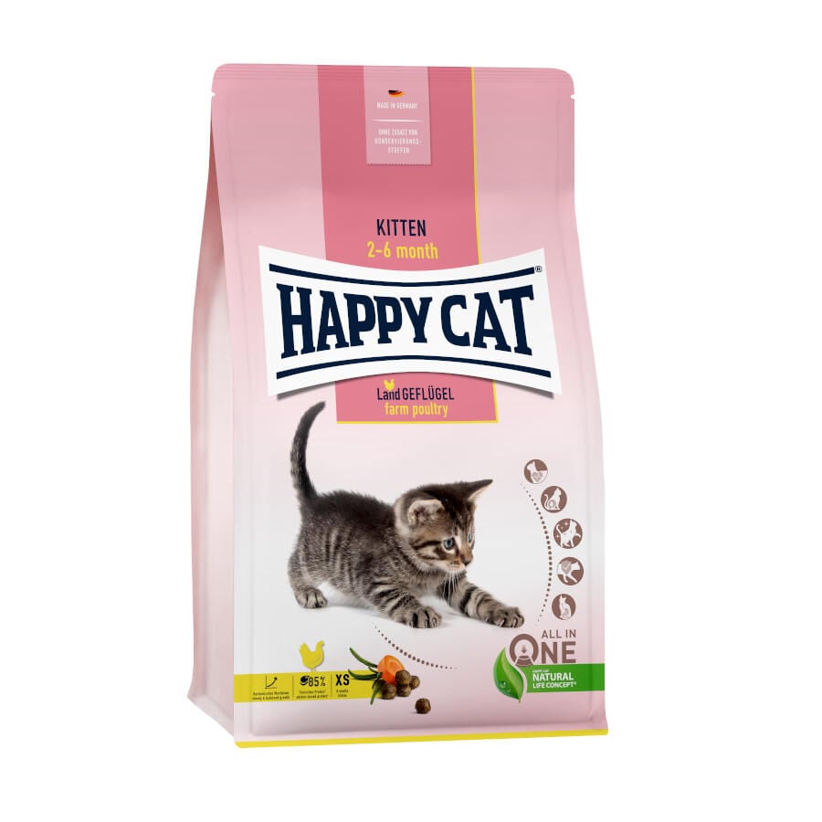 4 kg Happy Cat Kitten Ave pienso, , large Imagen numero 1