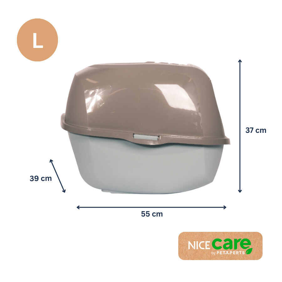 Nice Care Eco Arenero Smart Azul para gatos, , large indicador imagen numero 2