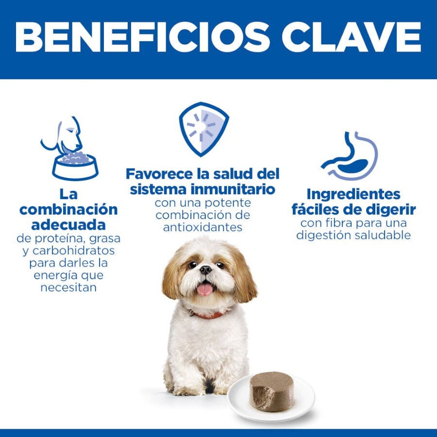 200 g Hill's Science Plan Mature Small & Mini Mousse de Pollo lata para perros, , large Imagen numero 5