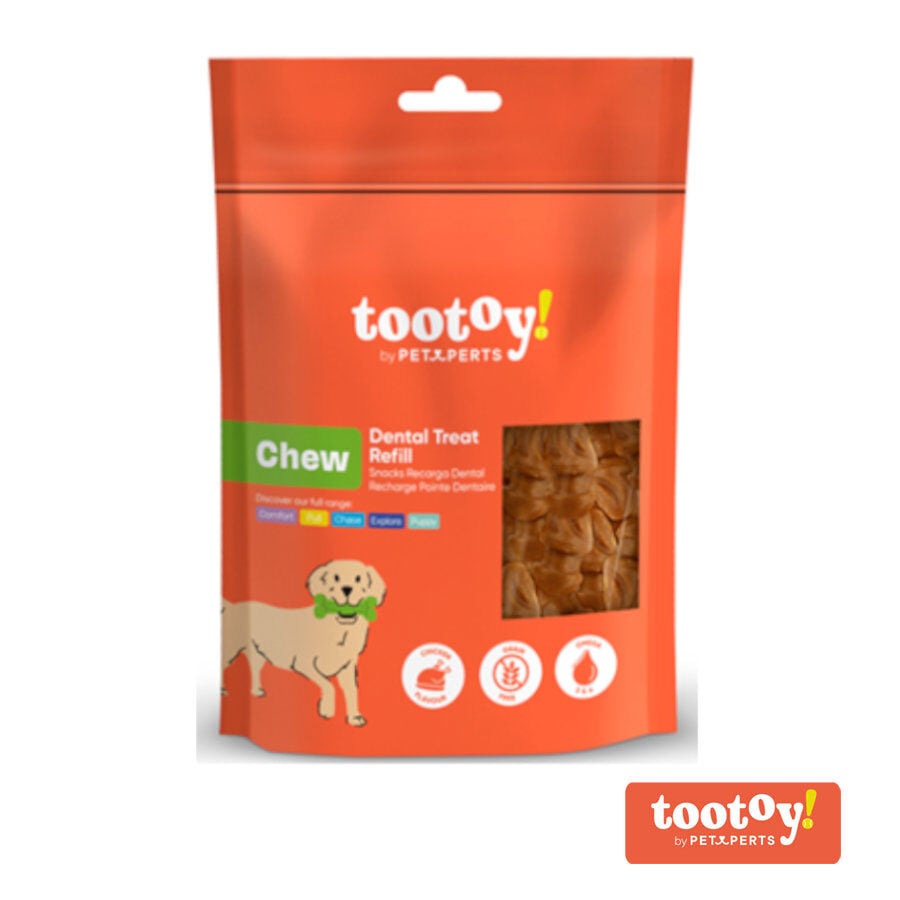 Tootoy! Chew Dental Refill Natural Chuches para mordedores para perros, , large Imagen numero 3