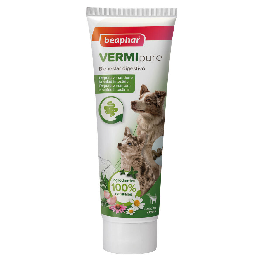 125 g Beaphar Vermipure Desparasitante pasta para perros, , large indicador imagen numero 1