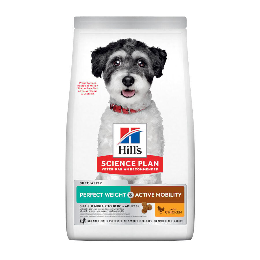 6 kg Hill's Science Plan Perfect Weight y Active Mobility Small y Mini Pollo pienso para perros, , large Imagen numero 1