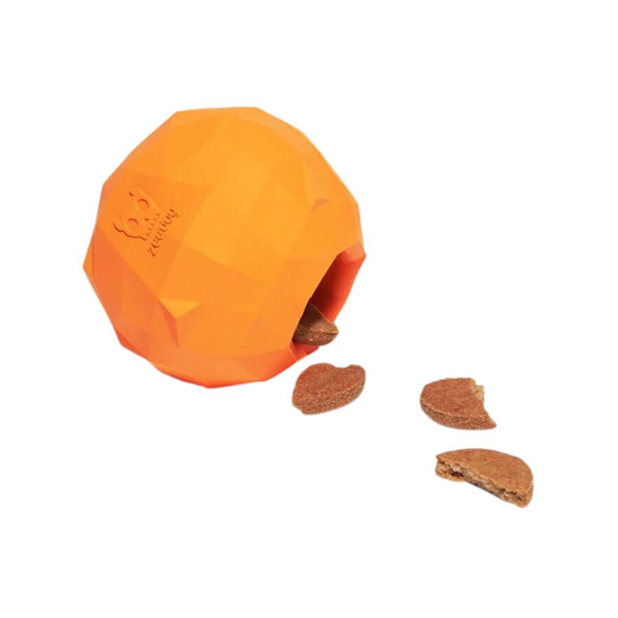 Zeedog Dispensador de Snacks naranja para perros, , large indicador imagen numero 1