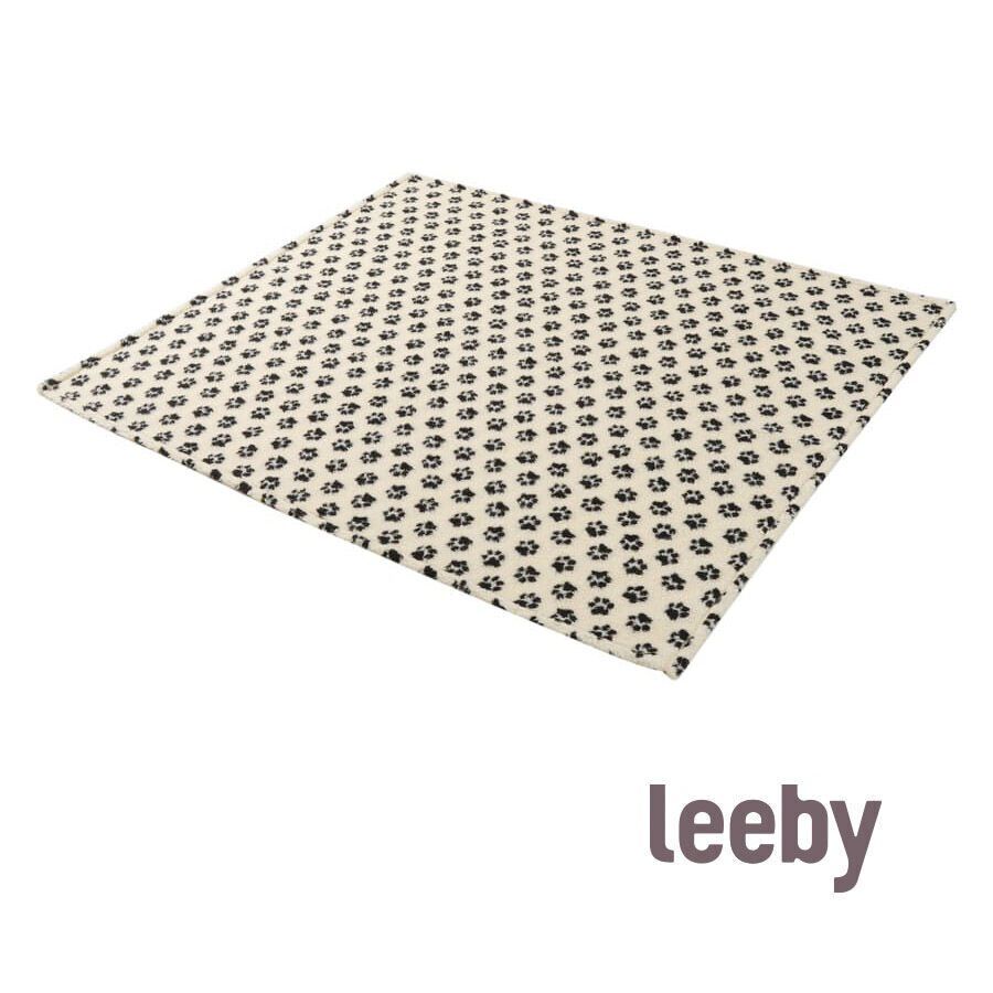Leeby Manta de Lana con Estampado de Huellas para perros, , large indicador imagen numero 3