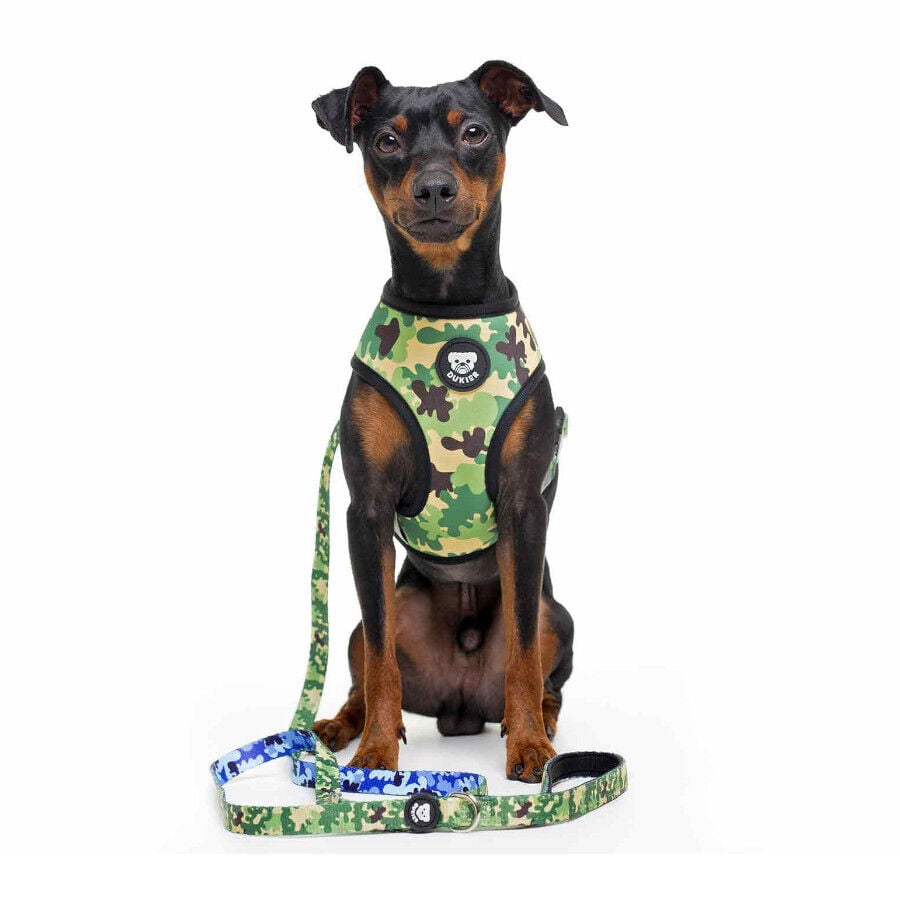 Dukier Camo Arn&eacute;s Reversible Estampado Camuflaje para perros, , large indicador imagen numero 2