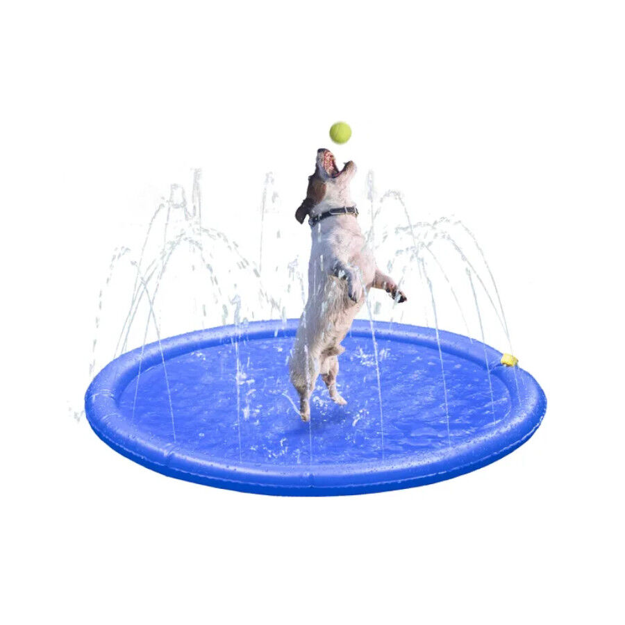Flamingo fresk lenny juguete tapete rociador de agua para perros, , large Imagen numero 2