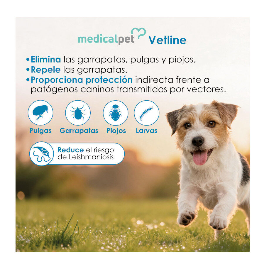 Medicalpet Vetline Collar Antiparasitario para perros, , large indicador imagen numero 3