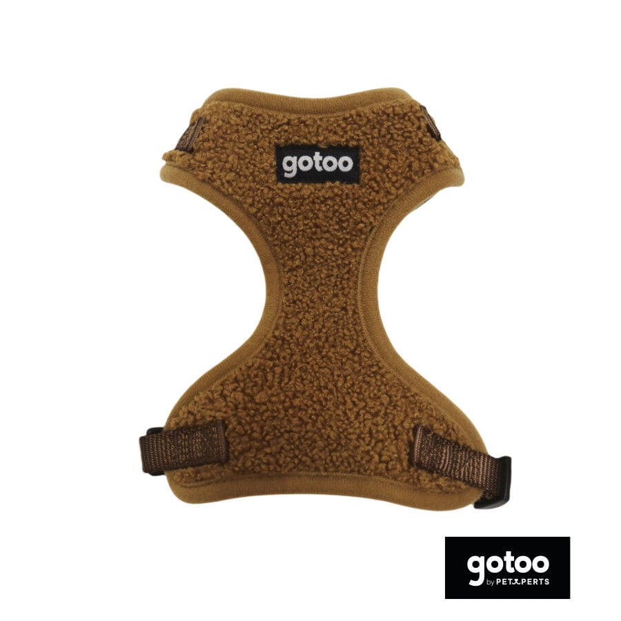 Gotoo Arn&eacute;s ajustable teddy marr&oacute;n para perros, , large Imagen numero 2