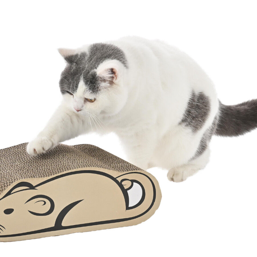 Leeby Miaou tabla rascador de cart&oacute;n para gatos, , large indicador imagen numero 6