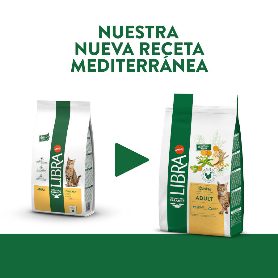 12 kg Libra Adult Pollo pienso para gatos, , large Imagen numero 2