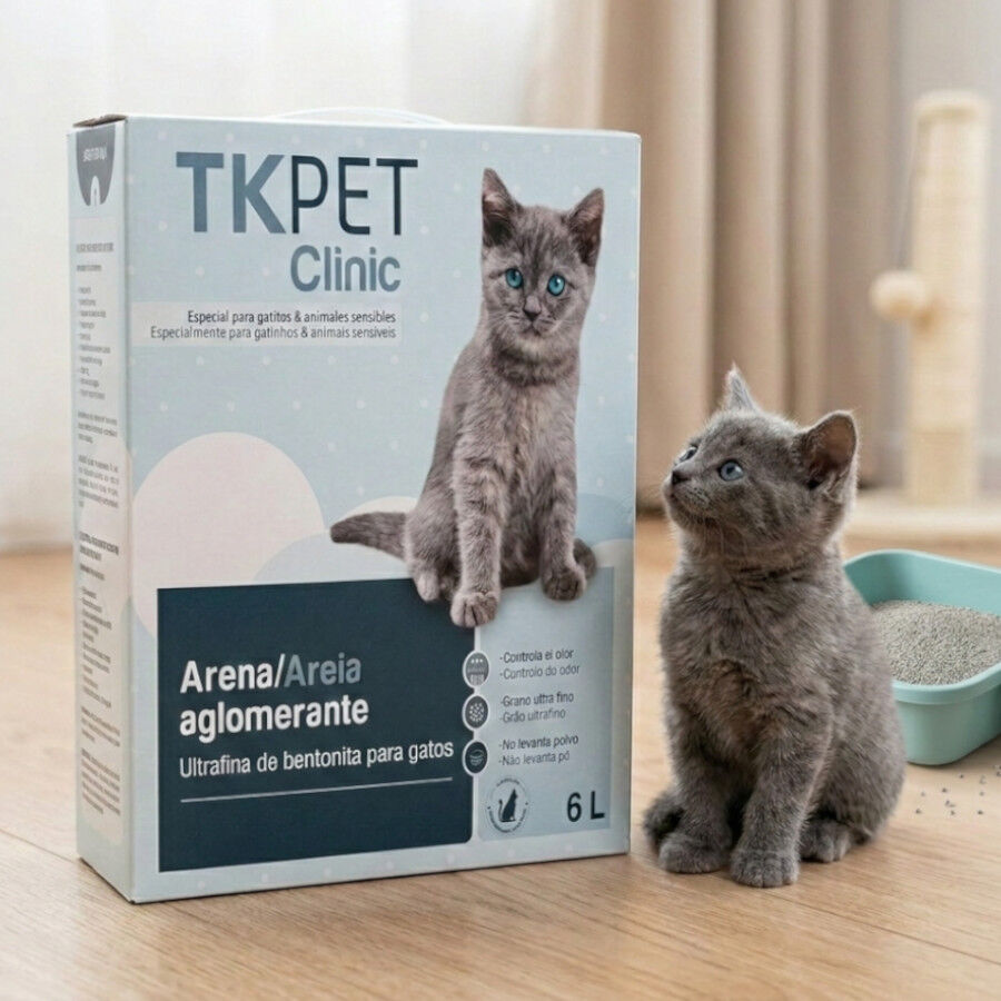 6 L TK-Pet Clinic Arena Ultrafina para gatos, , large indicador imagen numero 2