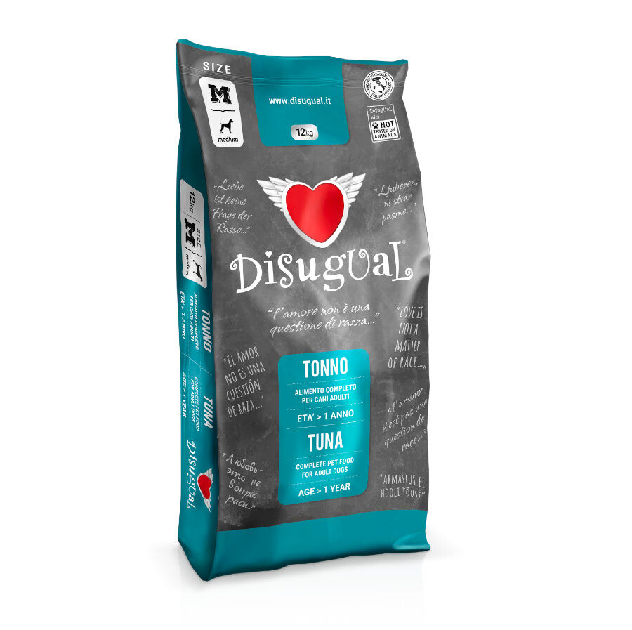 12 kg Disugual Medium Adult At&uacute;n pienso para perros, , large Imagen numero 1