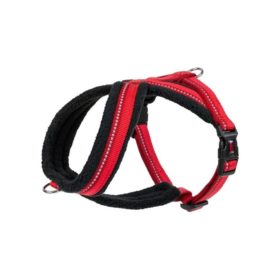 Halti arn&eacute;s acolchado de nylon rojo para perros, , large indicador imagen numero 1