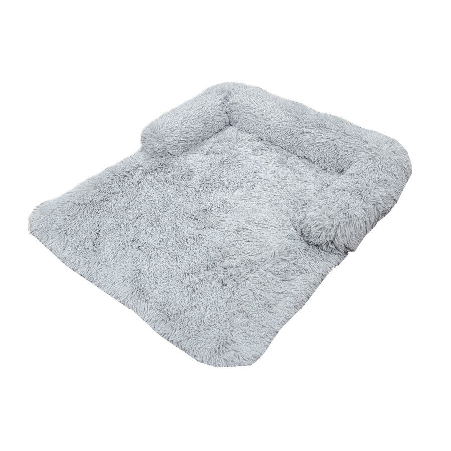 Leeby Sof&aacute; Anti Estr&eacute;s Gris para perros, , large indicador imagen numero 1