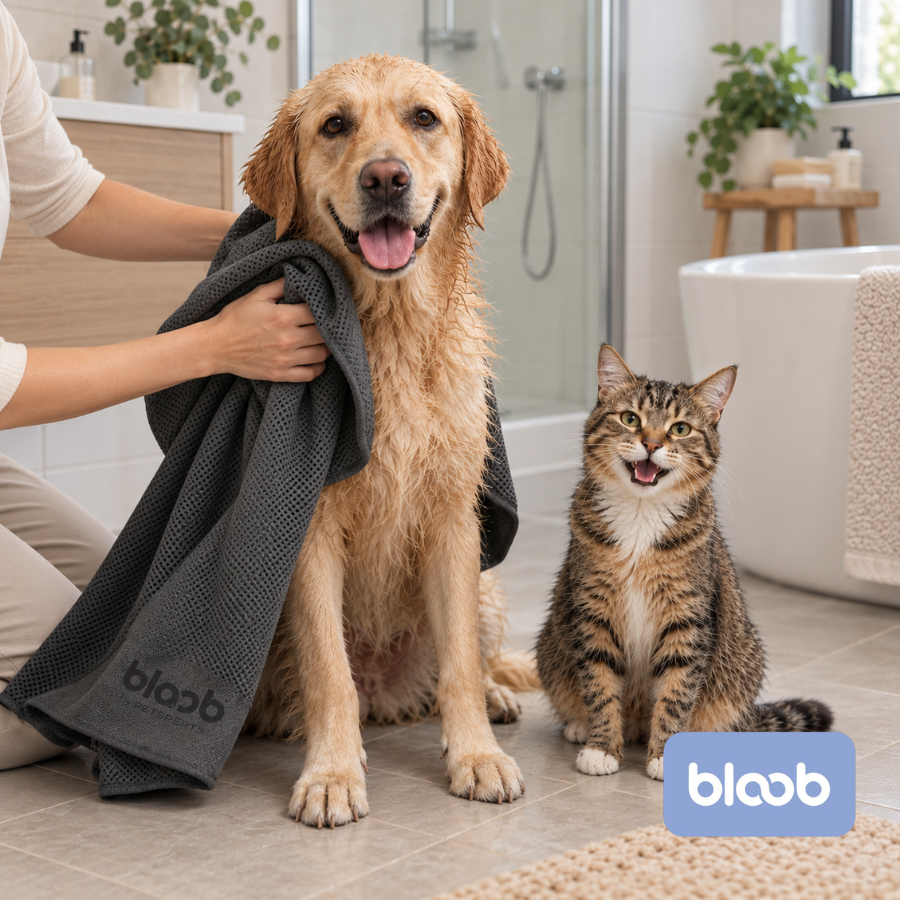 Bloob Toalla Carbono Ionizado  para perros y gatos, , large Imagen numero 2