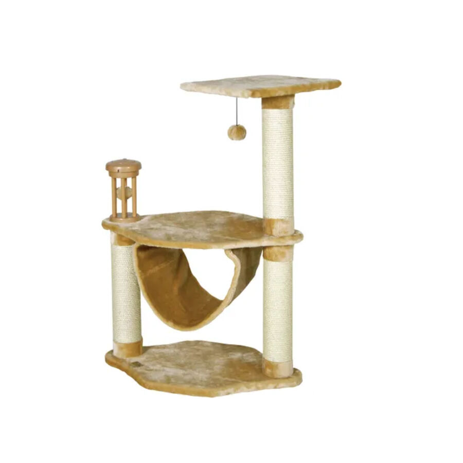 Flamingo Arpont &Aacute;rbol Rascador Beige para gatos