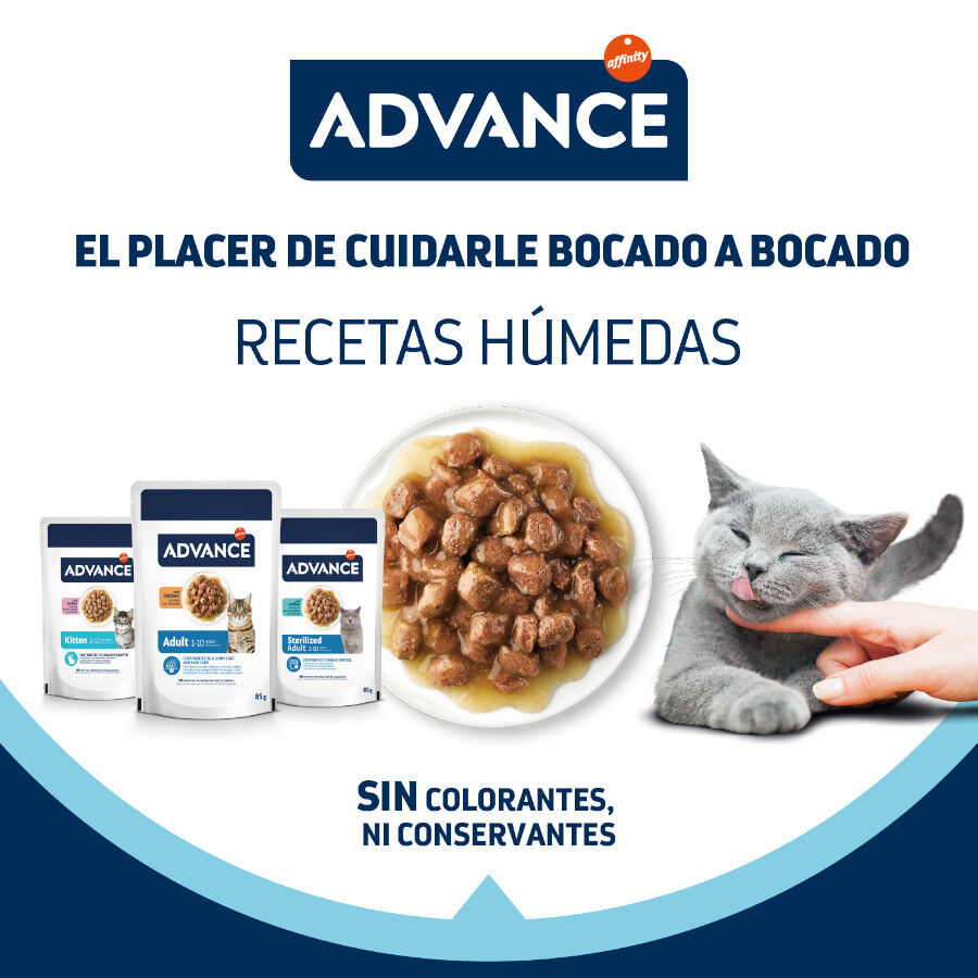 85 g Advance Kitten Pavo en salsa sobre para gatos&nbsp;, , large Imagen numero 4