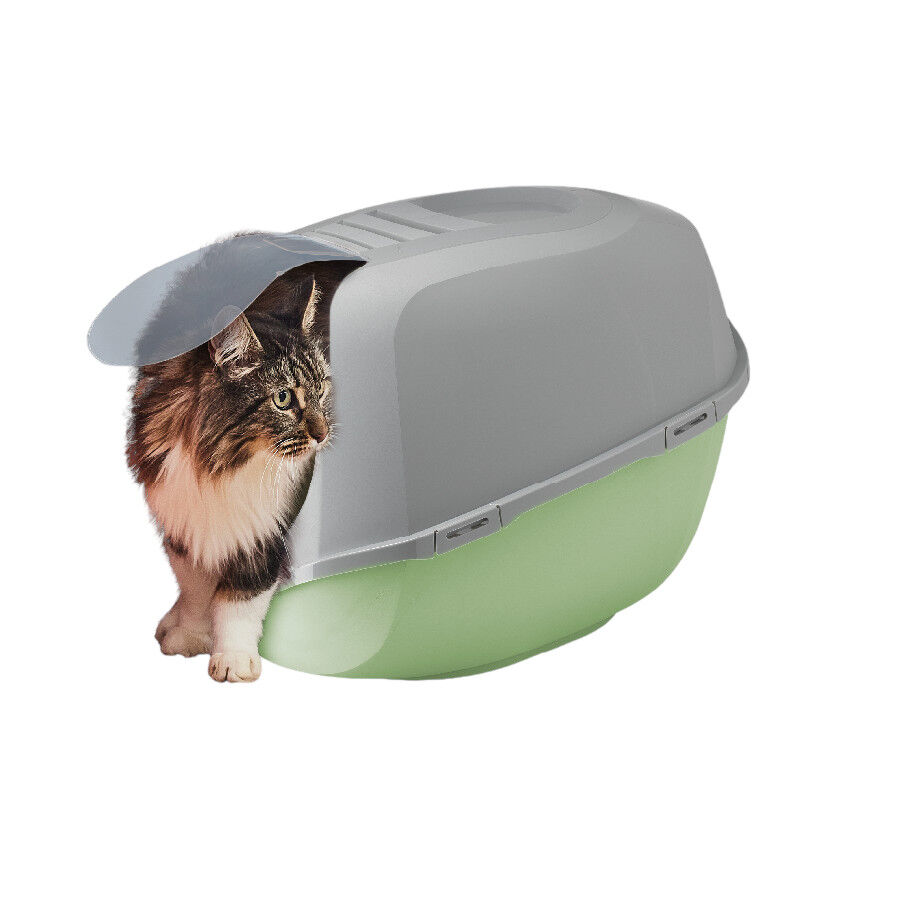 Nice Care Eco Arenero Smart Verde para gatos, , large Imagen numero 1