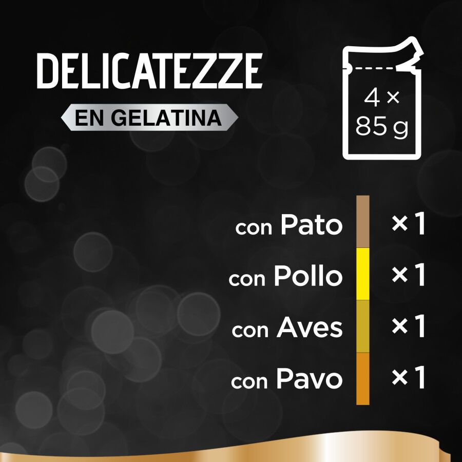 4 sobres x 85 g Sheba Delicatezze Aves Gelatina en Bolsita para Gatos , , large indicador imagen numero 2