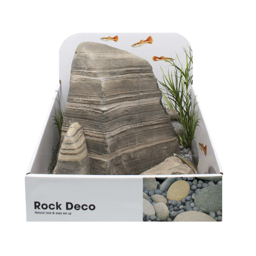 ICA Rock Deco Gris decoraci&oacute;n para acuarios