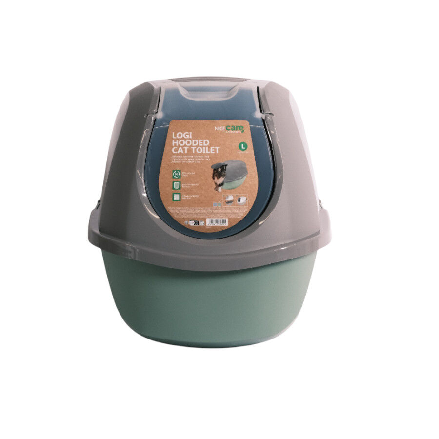 Nice Care Eco Arenero Smart Verde para gatos, , large indicador imagen numero 4