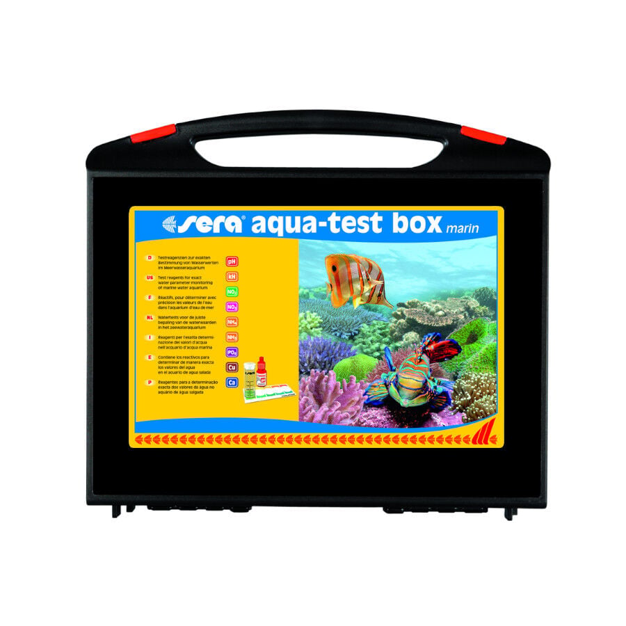 Sera AquaTest Box Marin set de test para acuarios Imagen numero 1