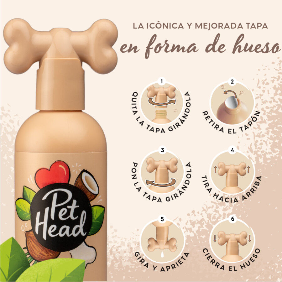 Pet Head champ&uacute; piel sensible de coco para perros, , large Imagen numero 2