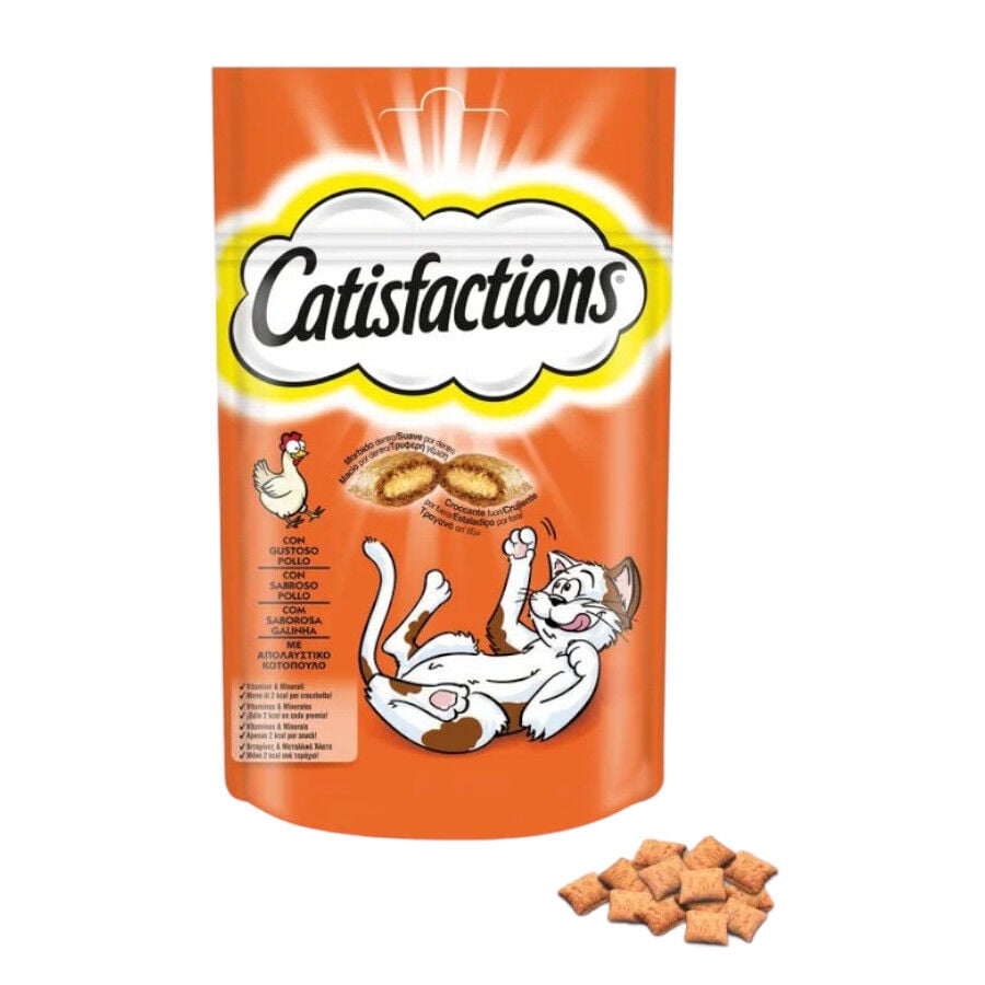 180 g Catisfactions Premios de Pollo para Gatos, , large indicador imagen numero 2