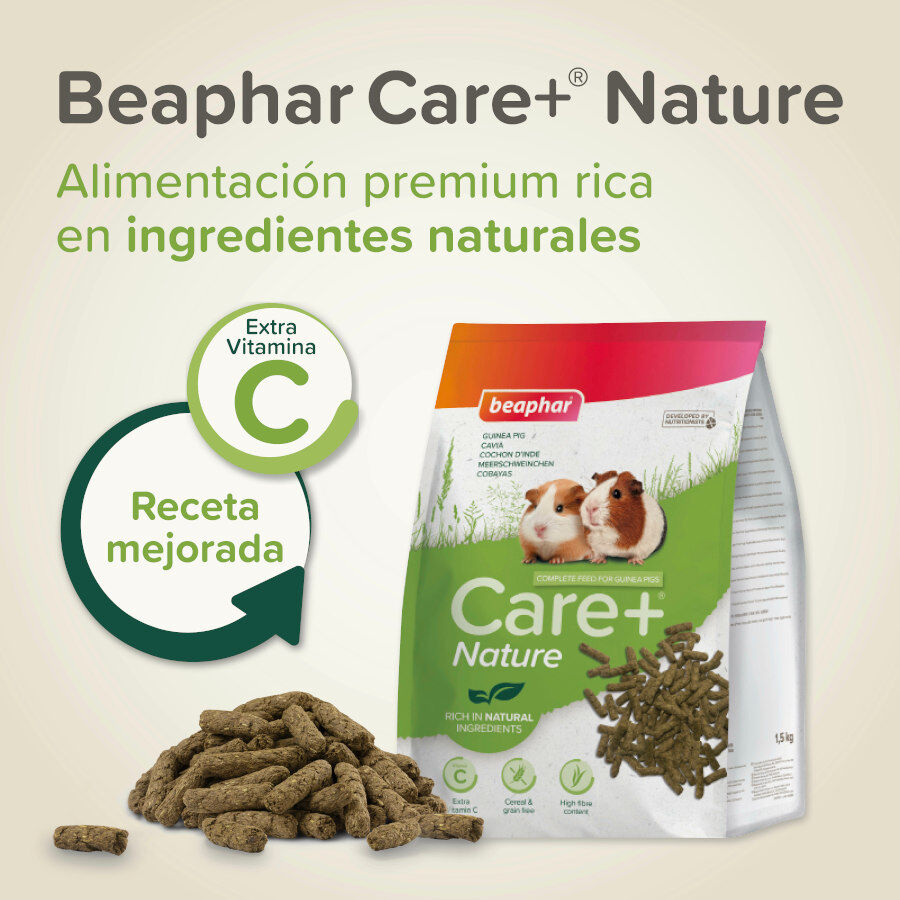 Beaphar Care+ Nature pienso para cobayas, , large indicador imagen numero 6